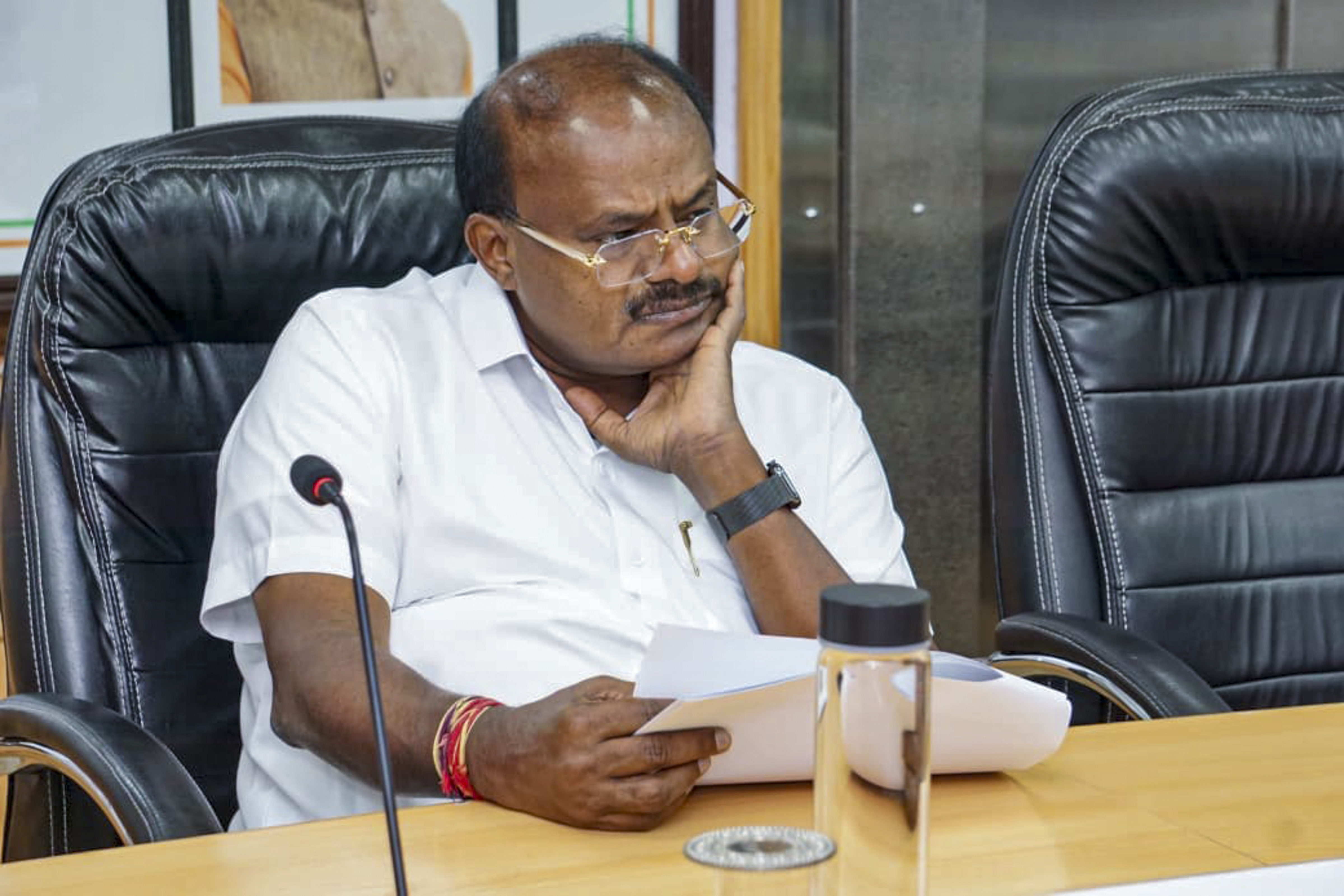Kumaraswamy leads delegation on Sabarimala pilgrimage